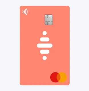 carte bancaire My Nickel Saumon