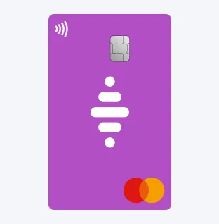 carte bancaire My Nickel Violet