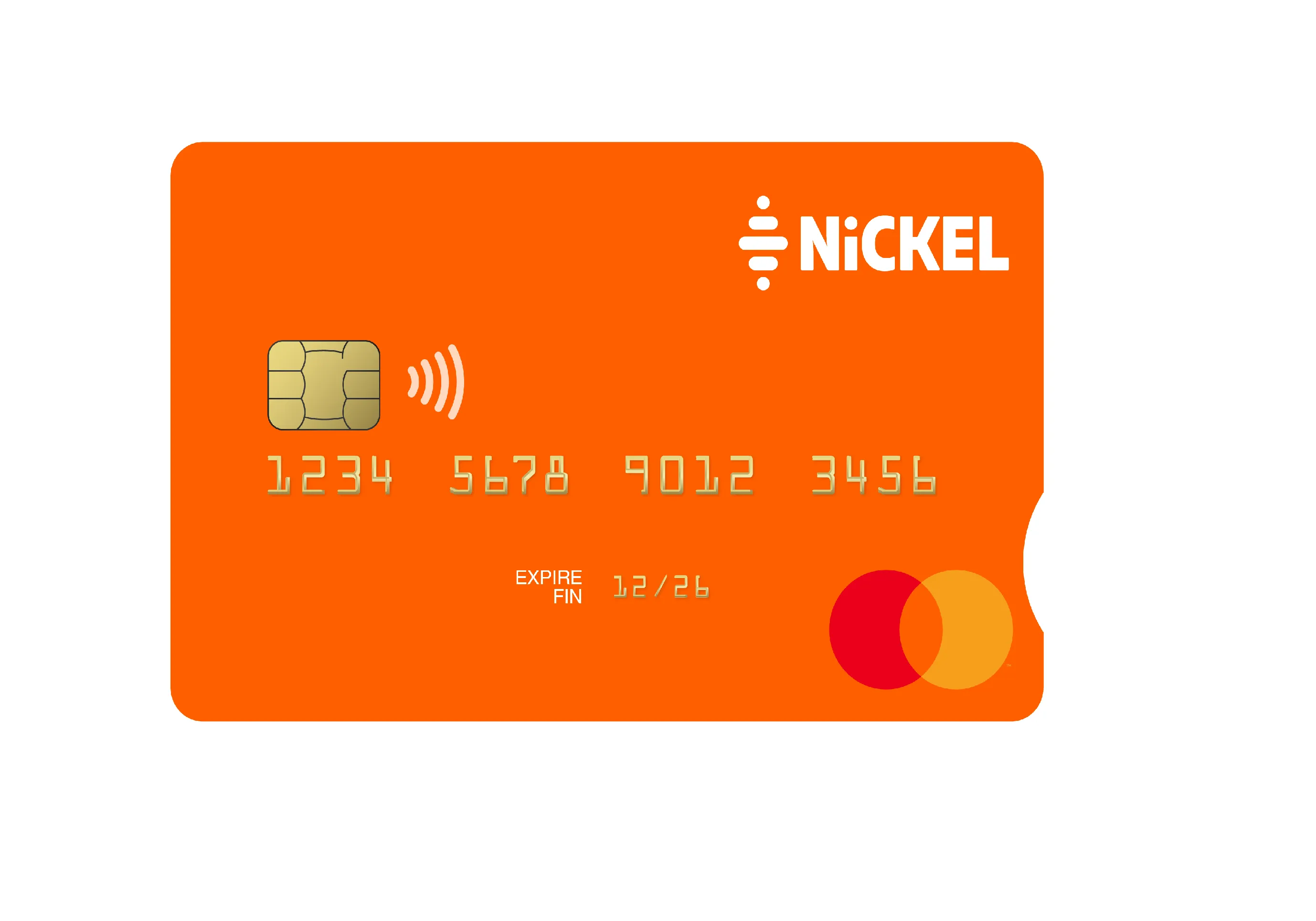 Carte Nickel Standard recto